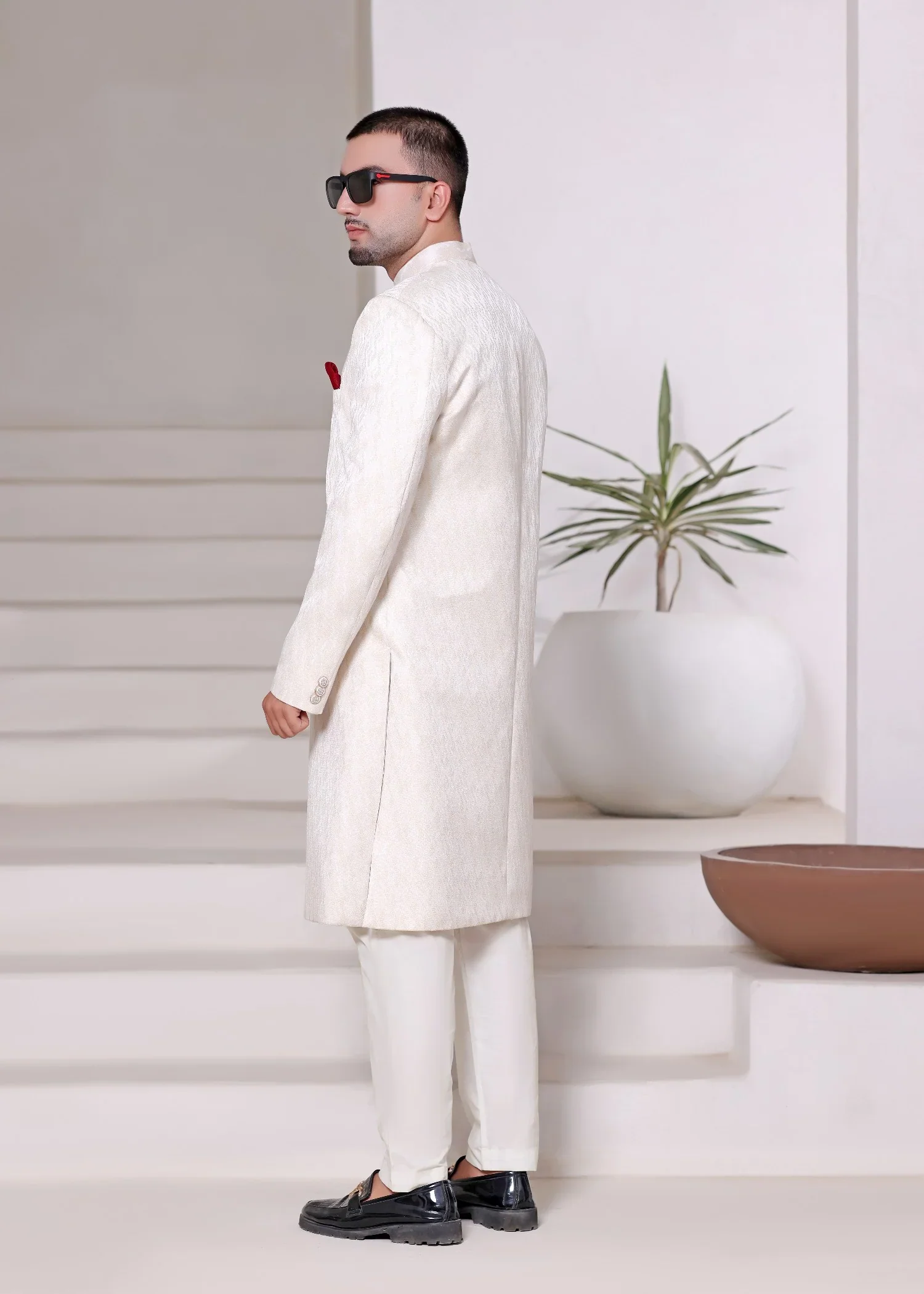 Vanilla Radiance Sherwani - Image 5