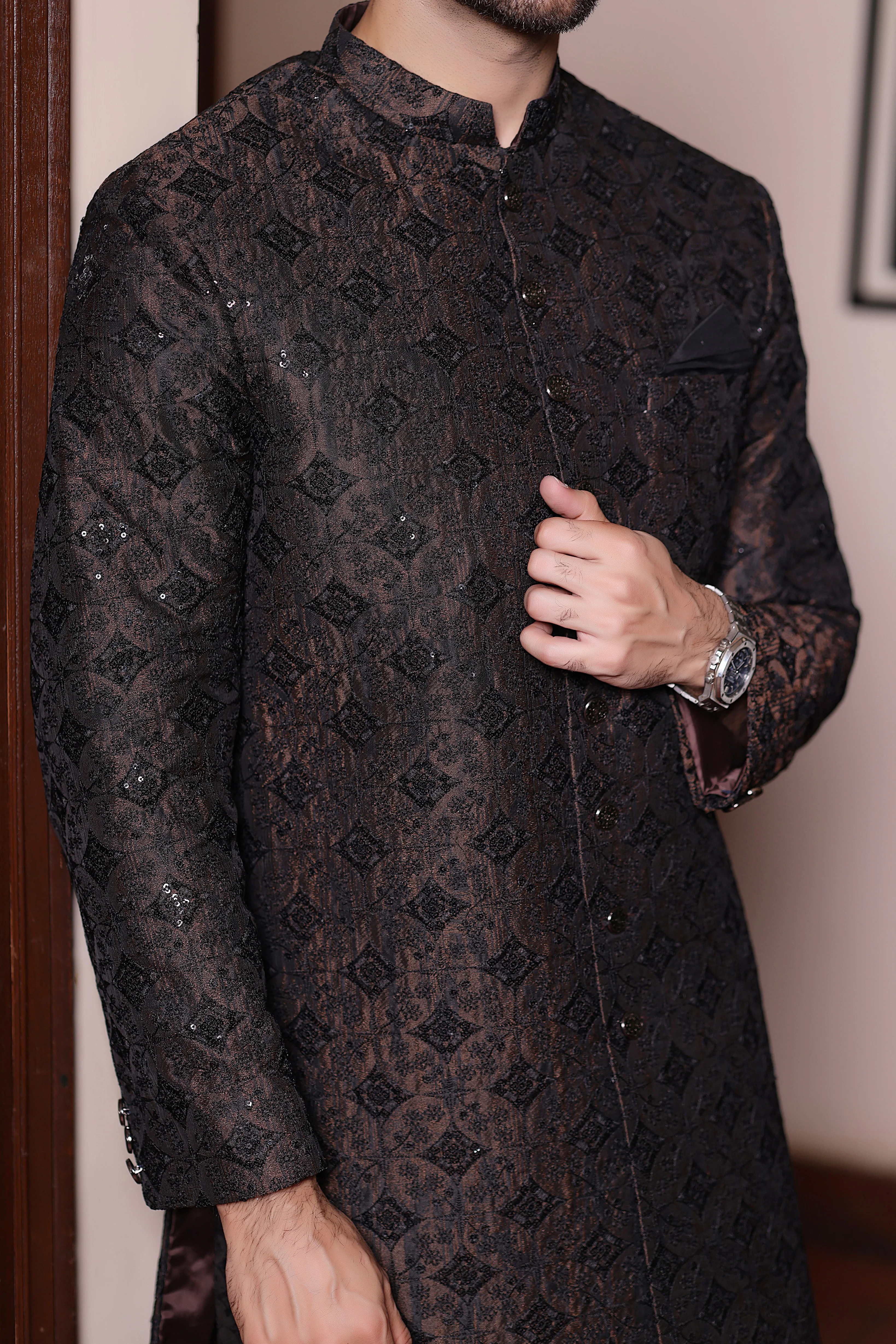 Crownline Dusk Sherwani - Image 2
