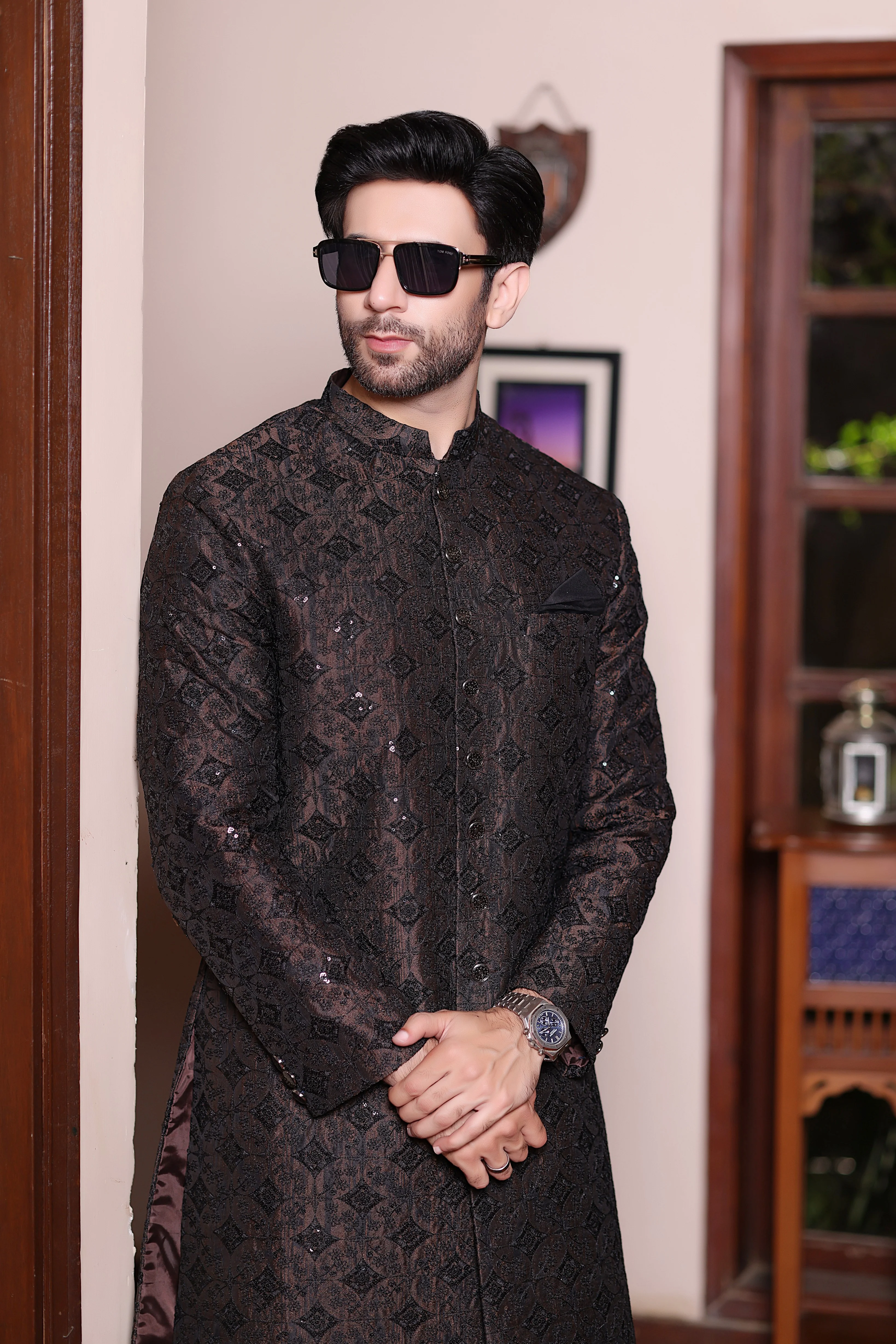 Crownline Dusk Sherwani - Image 4