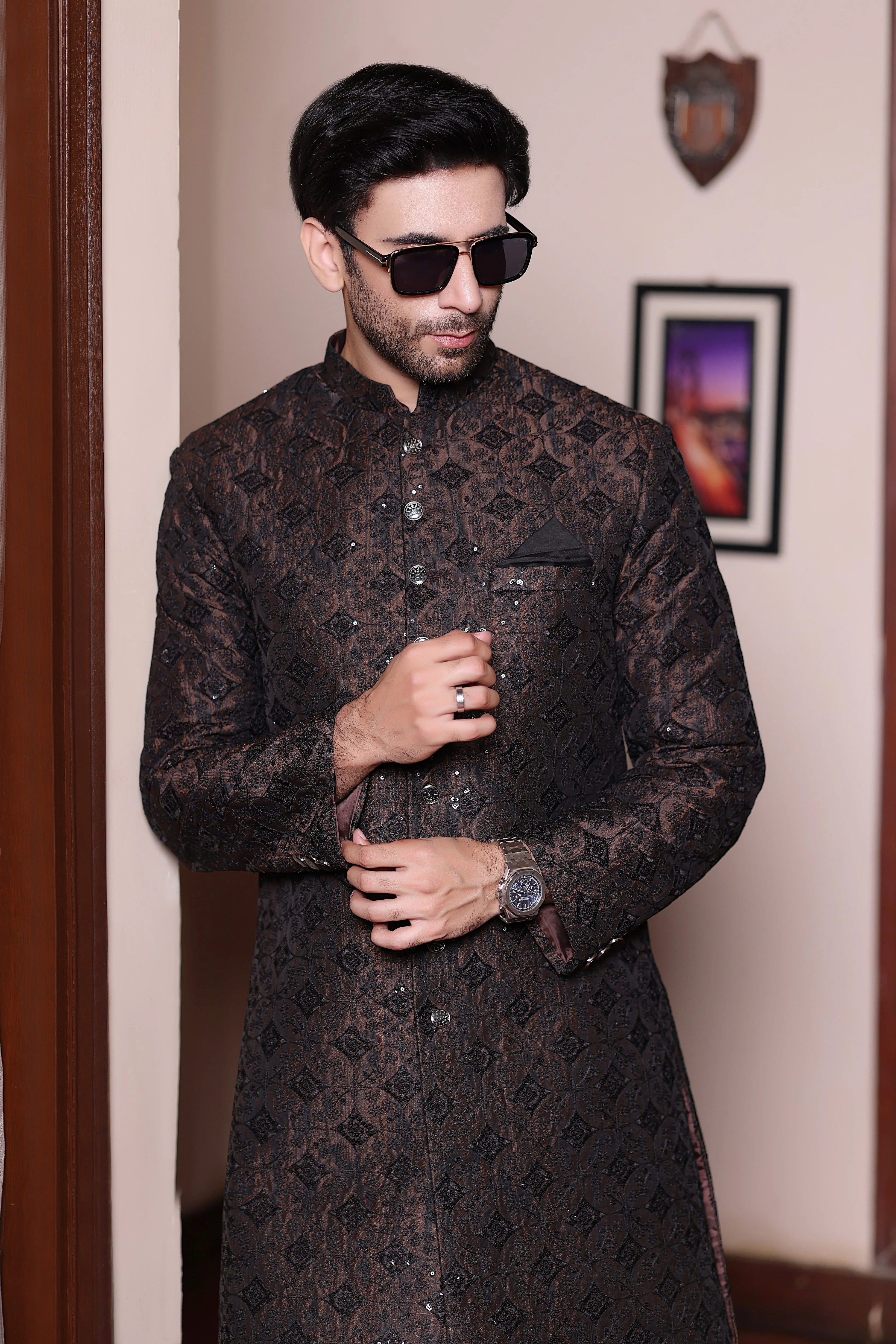 Crownline Dusk Sherwani - Image 6
