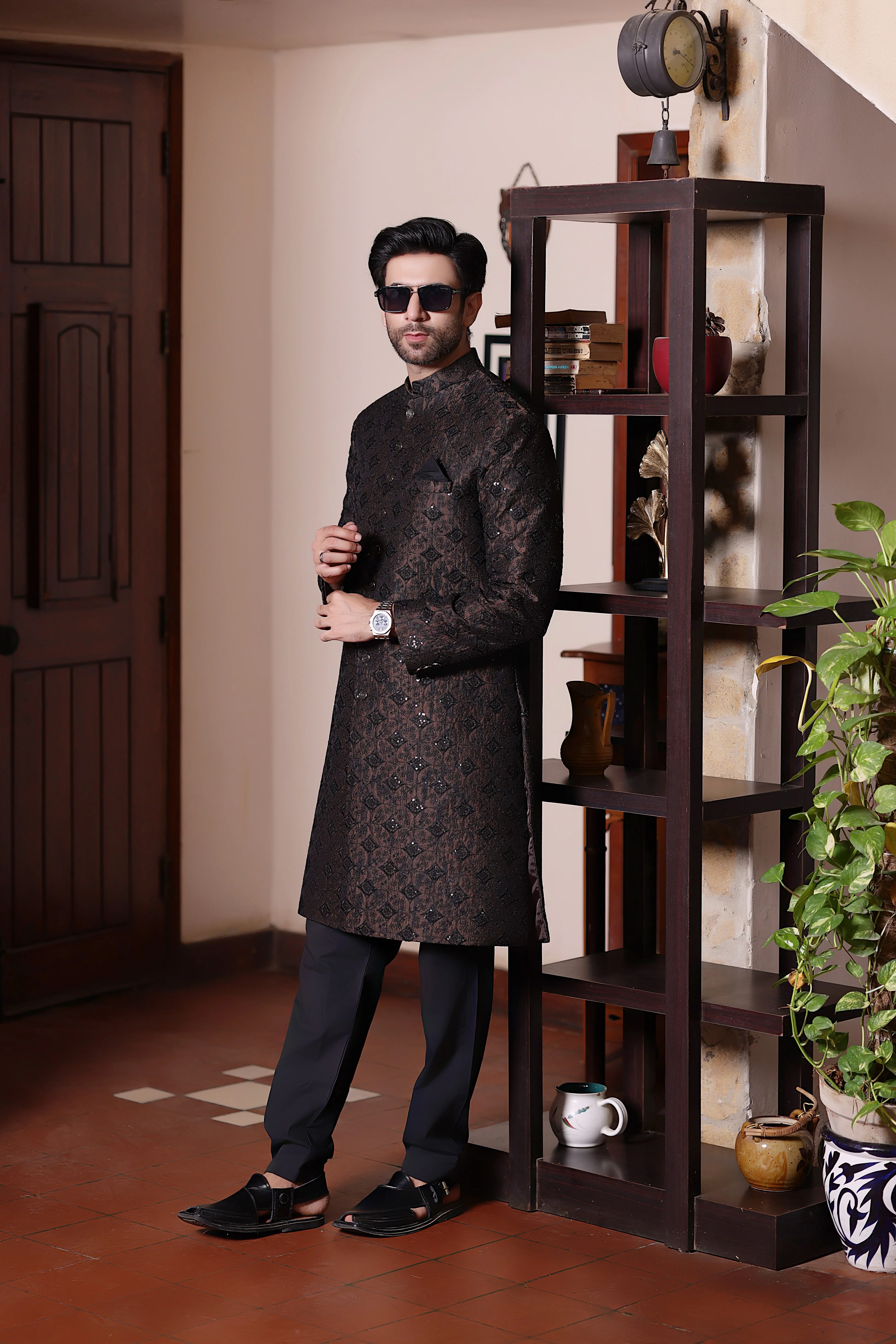 Crownline Dusk Sherwani - Image 7
