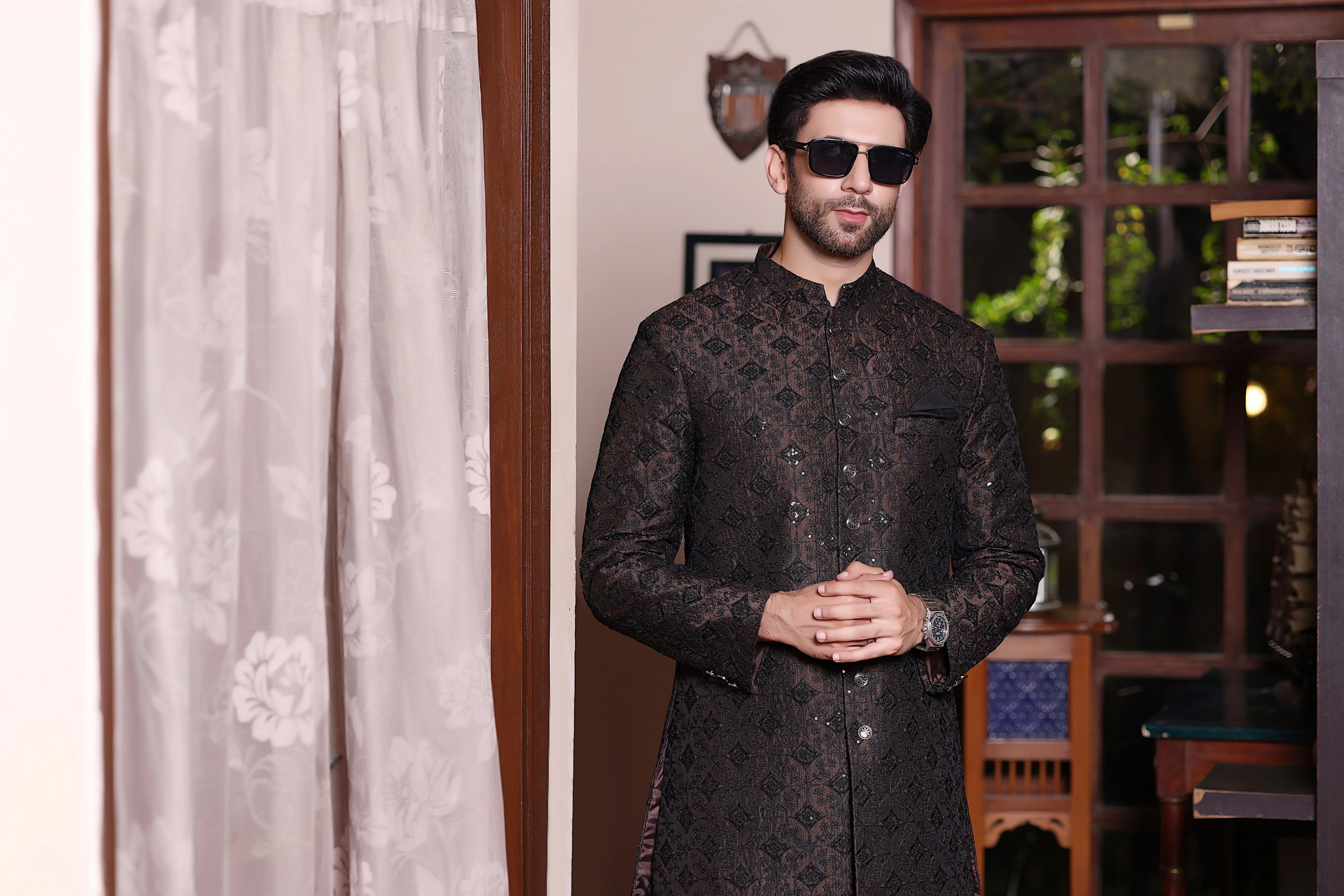 Crownline Dusk Sherwani - Image 8